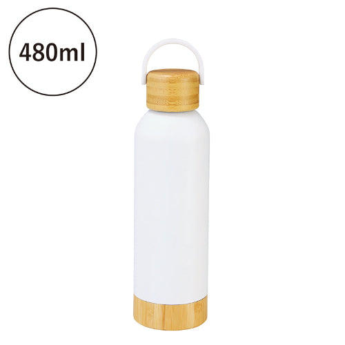 ナチュラルバンブー真空ステンレスボトルの写真