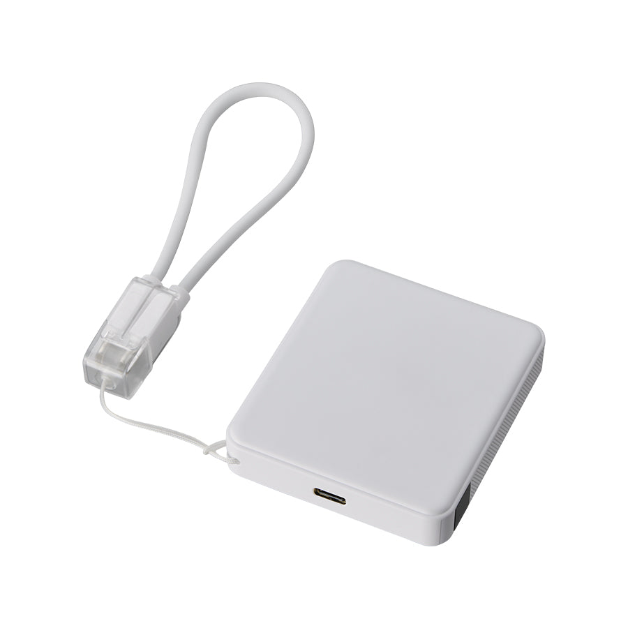 PD急速充電コードストラップ付モバイルチャージャー5000（全面印刷対応）