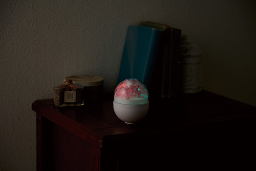 花の加湿器（ライト付き）