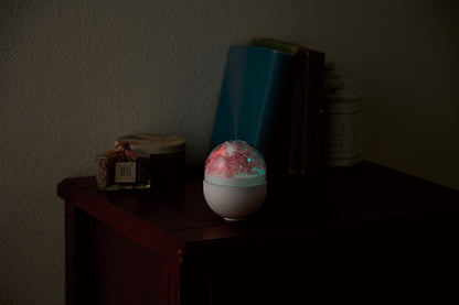 花の加湿器（ライト付き）