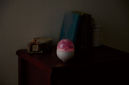 花の加湿器（ライト付き）