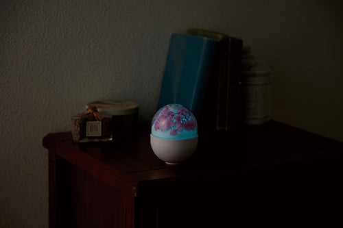 花の加湿器（ライト付き）