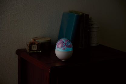 花の加湿器（ライト付き）