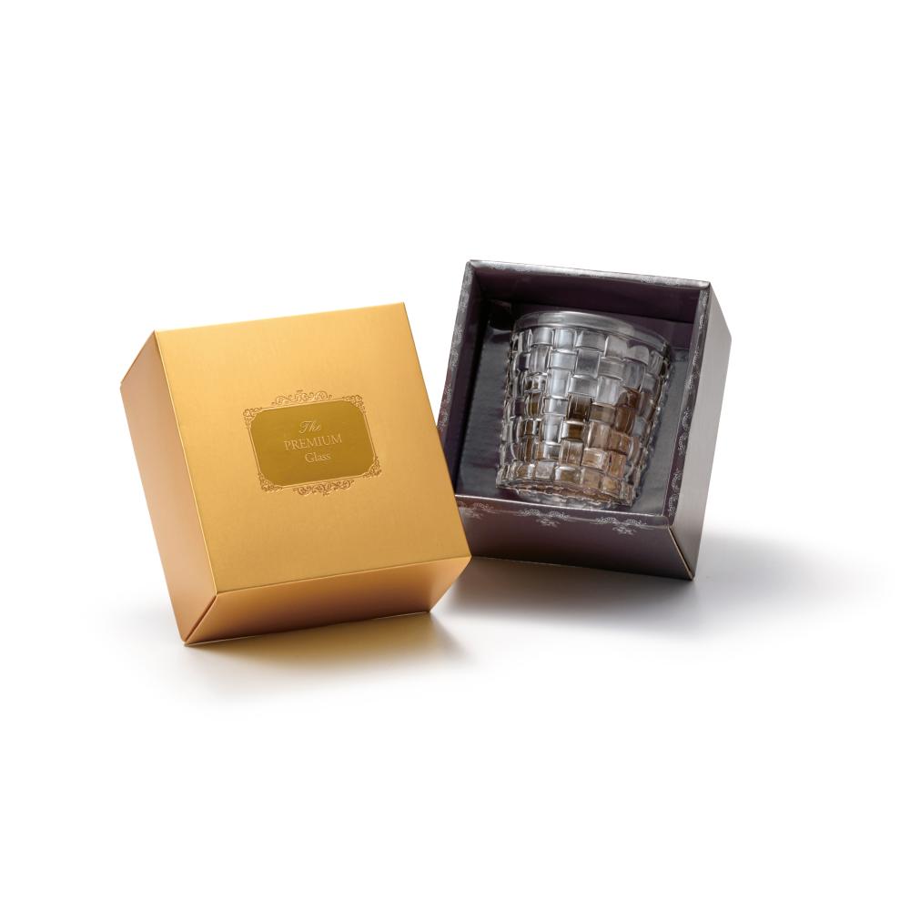 プレミアムグラス　高級感のある化粧箱入り