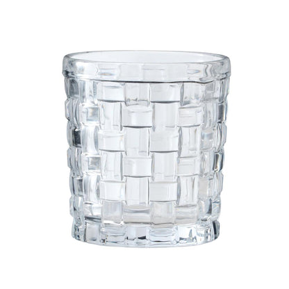 プレミアムペアグラス　グラスには美しい網目模様