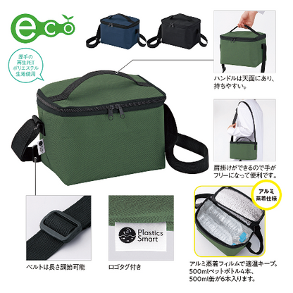 リフェロ・再生PET2WAYボックスクーラーバッグの商品仕様写真