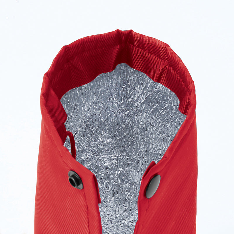 リフェロ・再生PETコンパクトボトルホルダー（カラビナ付き）のアルミ部分の写真