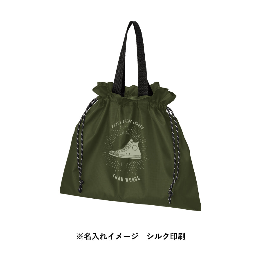 リップストップ巾着バッグ