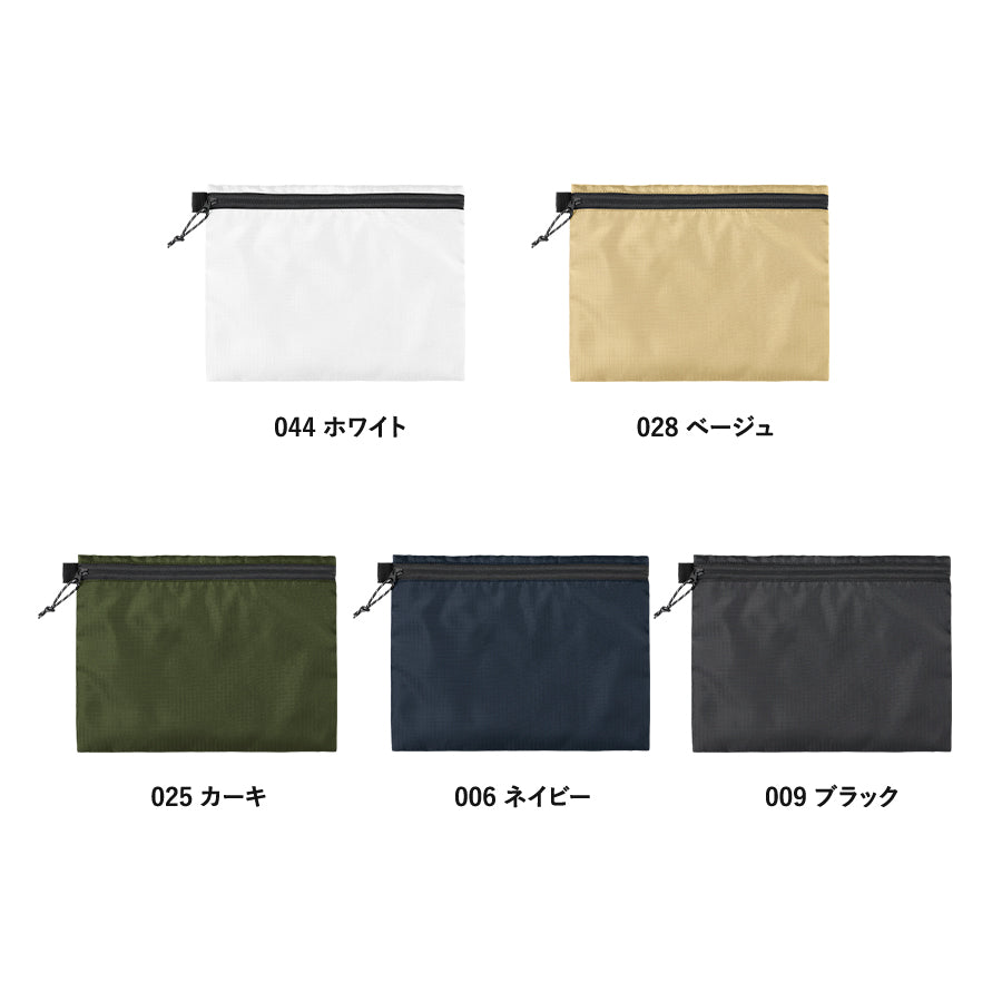 リップストップフラットポーチ（M）