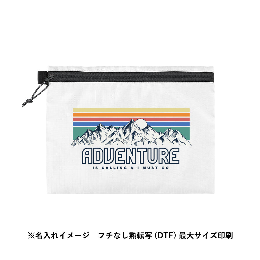 リップストップフラットポーチ（M）