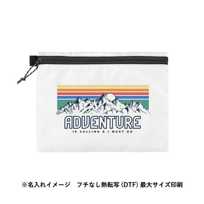 リップストップフラットポーチ（M）