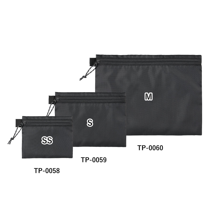 リップストップフラットポーチ（M）