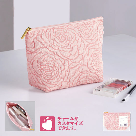 ローゼンルクス ジャガードポーチはチャームがカスタマイズできます