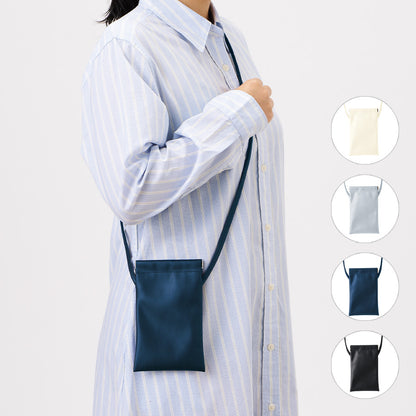 バネ口レザースタイルサコッシュ