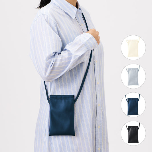 バネ口レザースタイルサコッシュ