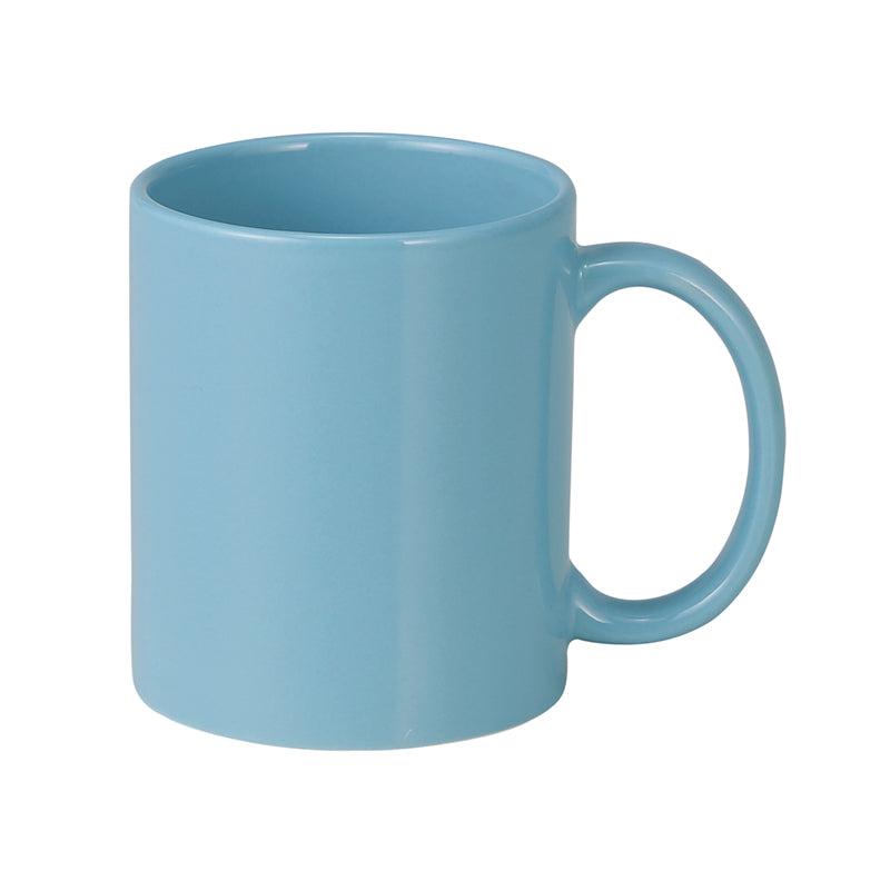 ブルーのマグカップ