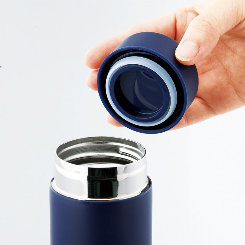 スマート真空ステンレスボトルのフタをあけたz画像