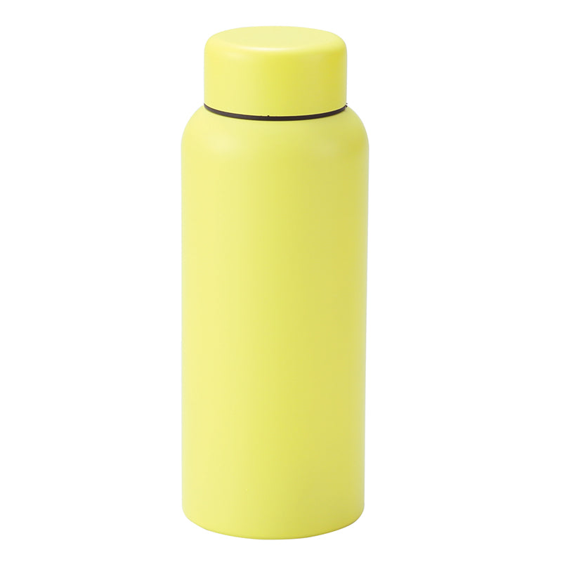 Smoo・真空二重構造ステンレスボトル500ml【色指定可】のイエローの画像