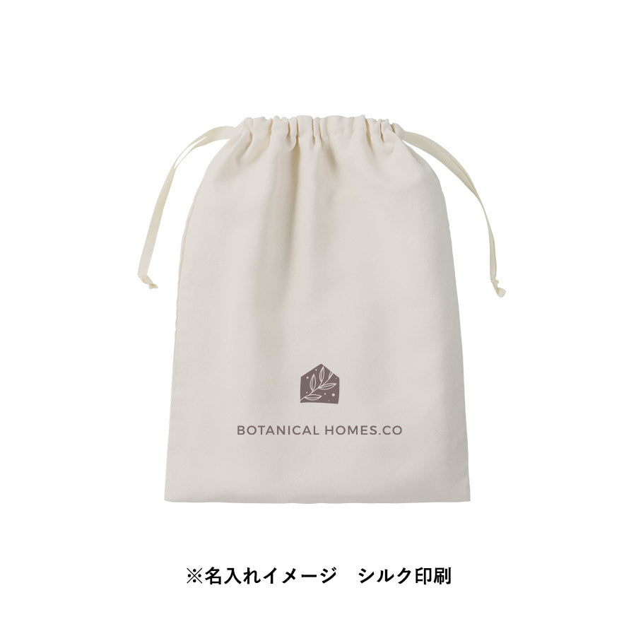 スウェード風巾着（L）