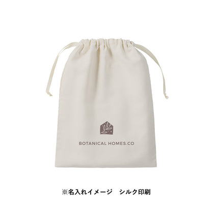 スウェード風巾着（L）