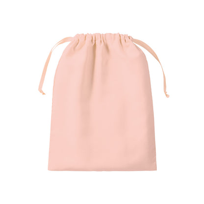 スウェード風巾着（L）