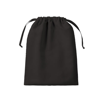 スウェード風巾着（L）