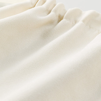 スウェード風巾着（L）