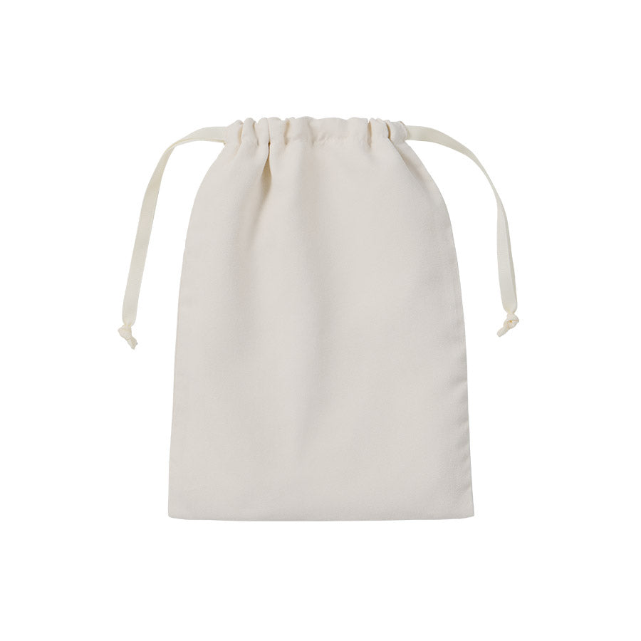 スウェード風巾着（M）