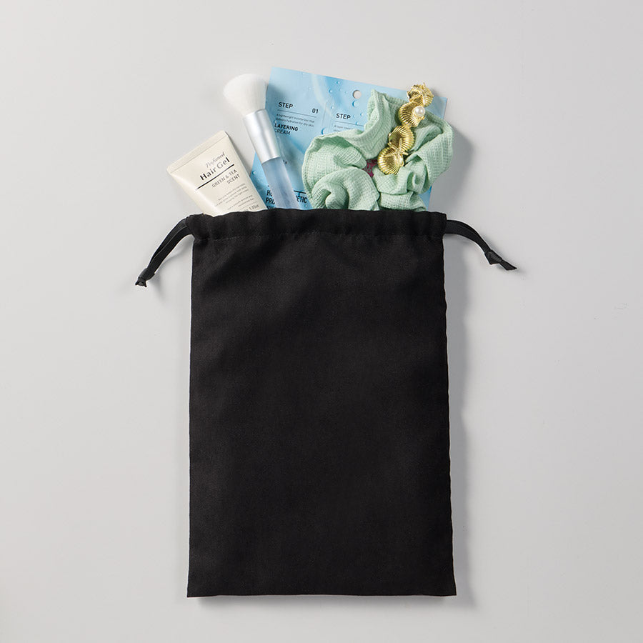 スウェード風巾着（M）