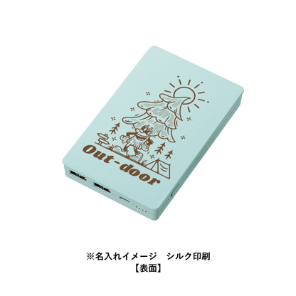 全面印刷できるモバイルチャージャー6000コンパクト