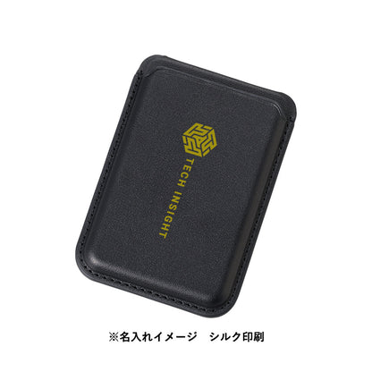 スマホスタンドにもなるマグネット対応カードケース