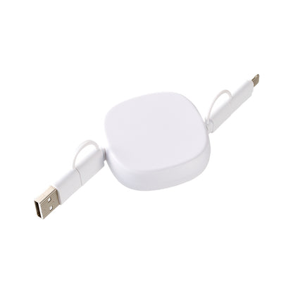 リール式3in2充電ケーブル