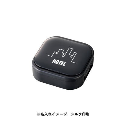 スマホスタンドにもなるリールケースインマルチケーブルセット