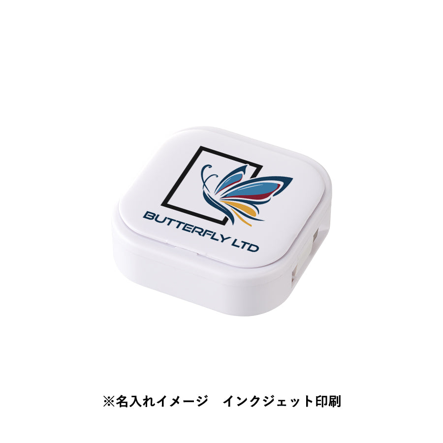 スマホスタンドにもなるリールケースインマルチケーブルセット