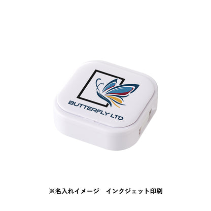 スマホスタンドにもなるリールケースインマルチケーブルセット