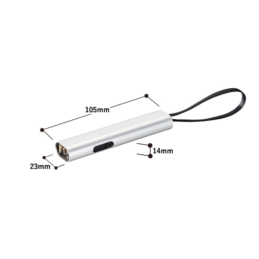 メタリックケース3in1充電ケーブル