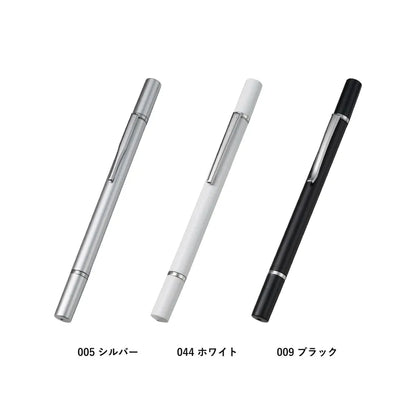 ボールペン付クリアディスク型タッチペン（再生ABS）