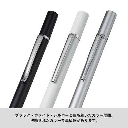 ボールペン付クリアディスク型タッチペン（再生ABS）