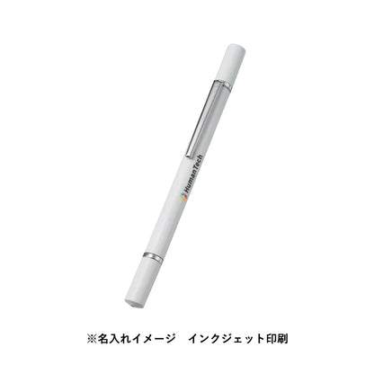 ボールペン付クリアディスク型タッチペン（再生ABS）