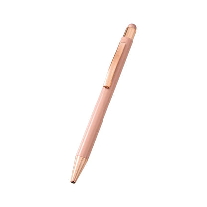 タッチペン付ワンカラーボールペン（再生アルミ）