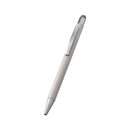 タッチペン付ワンカラーボールペン（再生アルミ）