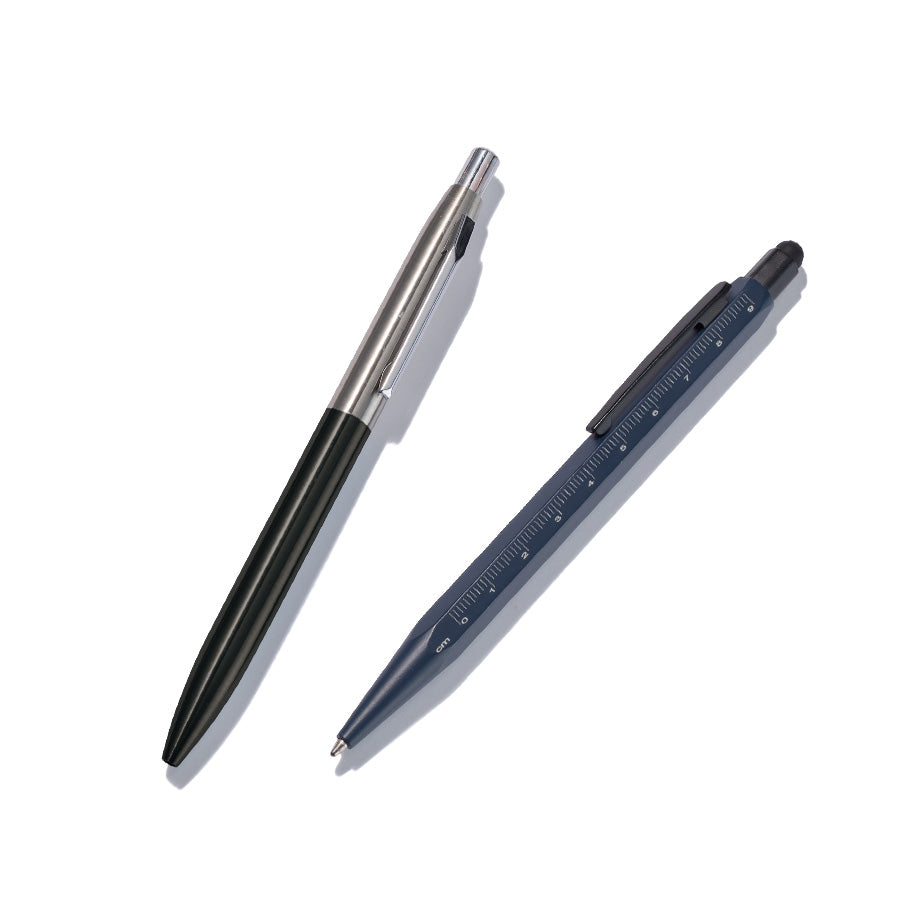 メタルツートーンボールペン（再生ステンレス）