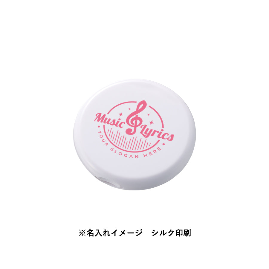 コーム付コンパクトミラー　ラウンド
