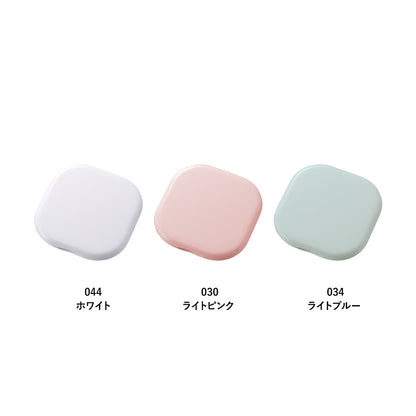 コーム付コンパクトミラー　スクエア