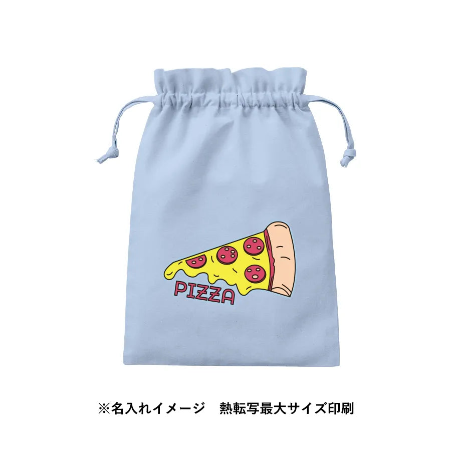 厚手コットンフリル巾着（L）