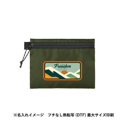 リップストップフラットポーチ（S）