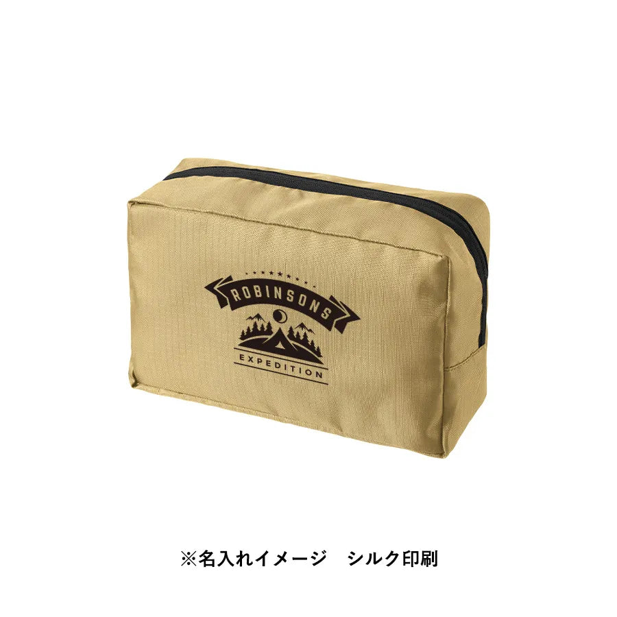 リップストップスクエアポーチ（L）