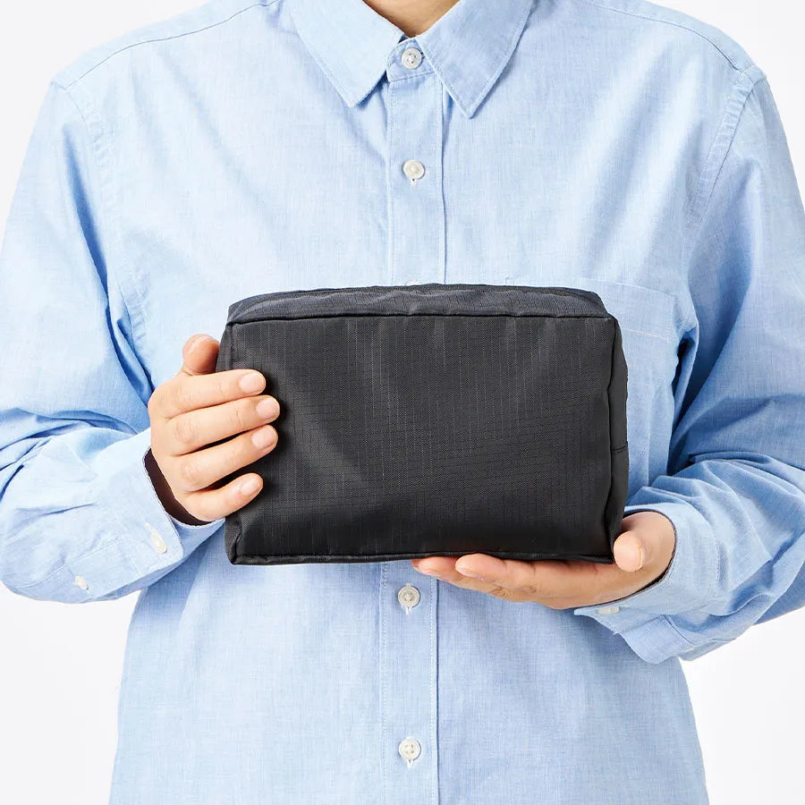 リップストップスクエアポーチ（L）