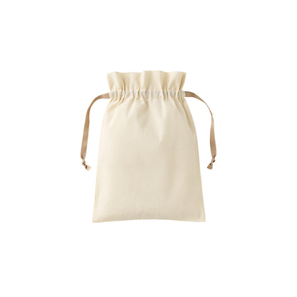 コットンカラーリボン巾着（M）