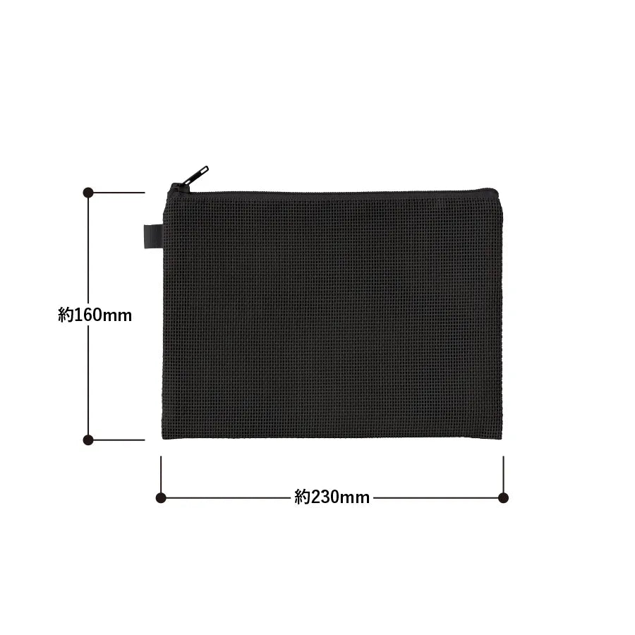 ハードメッシュフラットポーチ（M）